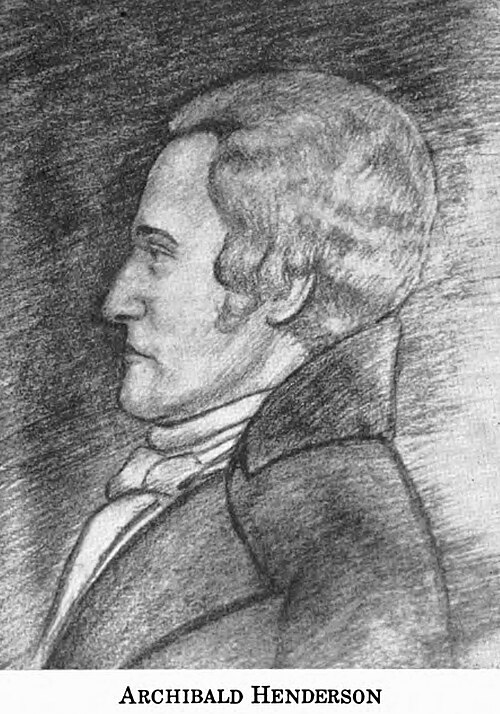 Portrait of Archibald Henderson