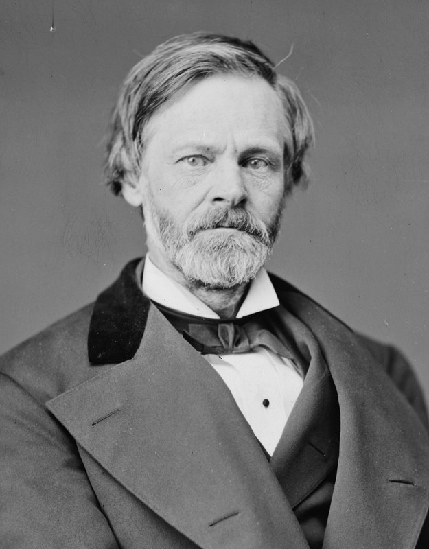Portrait of John Sherman