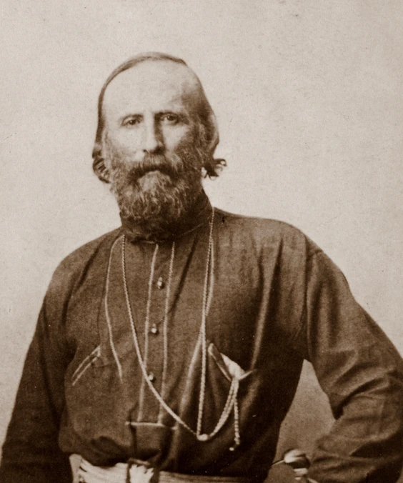 Portrait of Giuseppe Garibaldi