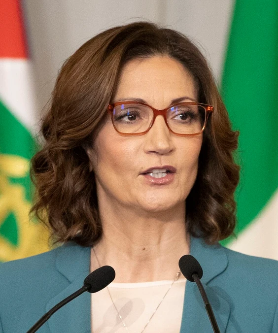Portrait of Mariastella Gelmini