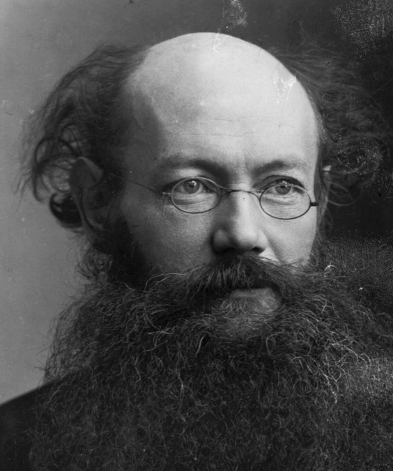 Portrait of Petr Alekseevich Kropotkin